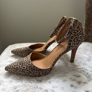 Lucky Brand Leopard Heels